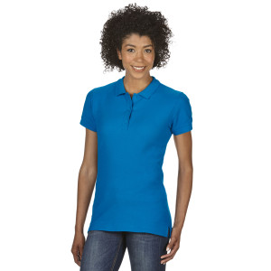 GILDAN 85800L PREMIUM™ COTTON LADIES' DOUBLE PIQUÉ POLO 