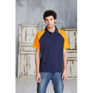 KARIBAN 226 CONTRAST BASE BALL POLO SHIRT