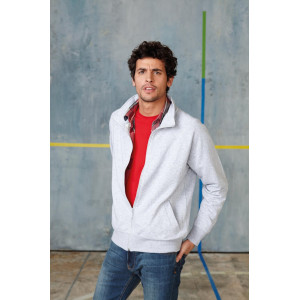 KARIBAN 456 FULL ZIP FLEECE JACKET Végig cipzáras pulóver