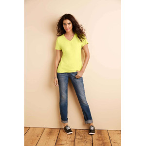 GILDAN 41V00L PREMIUM COTTON LADIES' V-NECK T-SHIRT